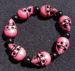 Pulsera Calaveras Colores