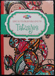 TATUAJES - LIBRO DE COLOREAR PARA ADULTOS - RELAX ART -