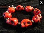 Pulsera Calaveras Turquesa