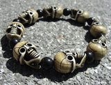Pulsera Calaveras Colores