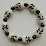 Pulsera Calavera Blanca