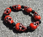 Pulsera Calaveras Colores